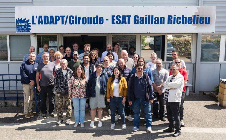 Le personnel de l’ESAT Gaillan-Richelieu